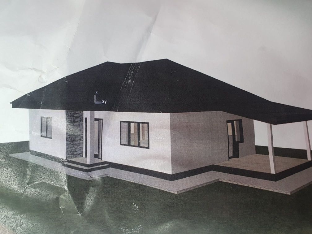 Casa parter Horpaz  str afinului 5 camere 3 teren 700mp