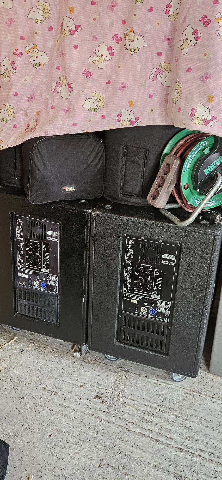 Subwoofer Opera db15 activi si Devine sub18 A