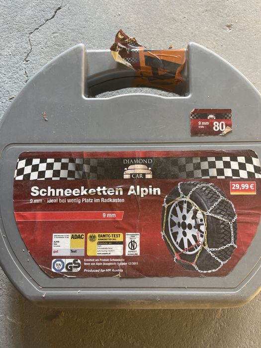 Чисто нови Вериги за сняг за автомобилни гуми за кола 9мм 3 броя