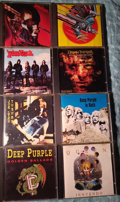 CD-uri audio, muzica rock, de colectie