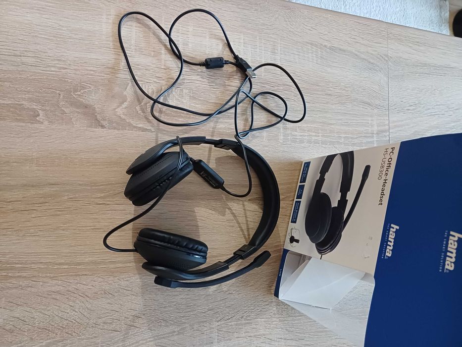 Слушалки Hama HS-USB300