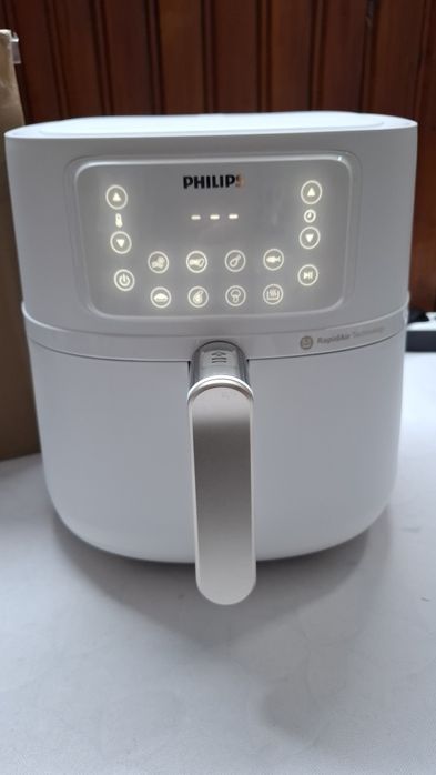 Philips Airfryer HD9285Series XXL, 7,2л Rapid Air технология 2000W,бял