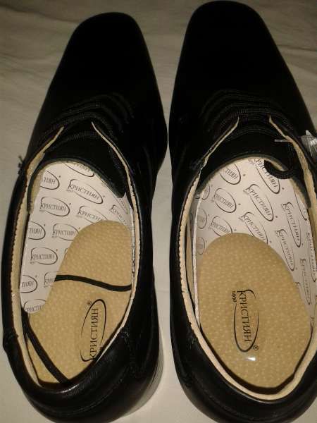 Два модела нови мъжки обувки половинки от естествена кожа - 41, 42, 43