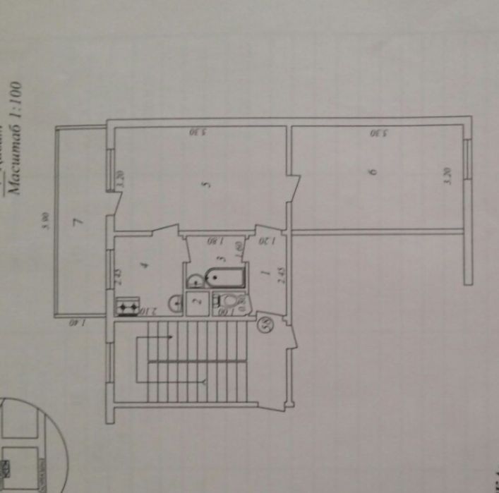 Продаю квартиру Яшнабадский р-он Авиасозлар-2. 52м2. 2-ком 3-этаж 4-эт