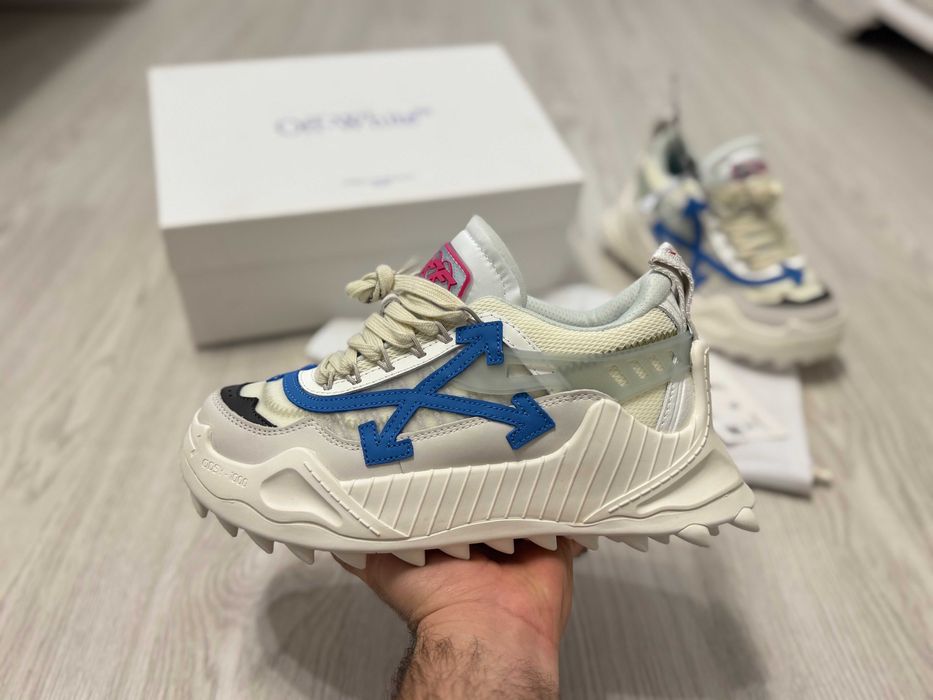 Adidasi OFF WHITE, Odsy 1000 SNEAKERS Premium din Piele Full Box