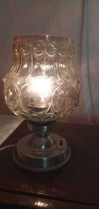 Ретро нощна лампа и стъкла за абажур