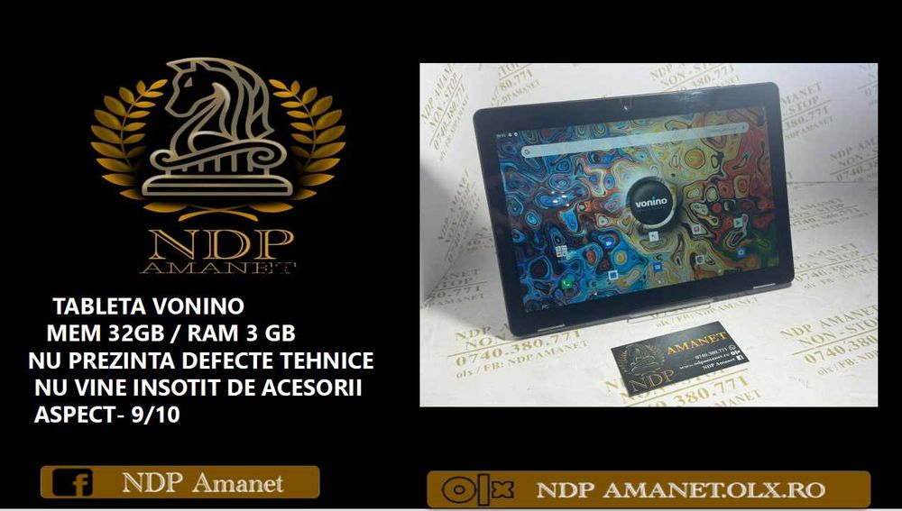 NDP Amanet Calea Mosilor 298 TABLETA VONINO (44876)