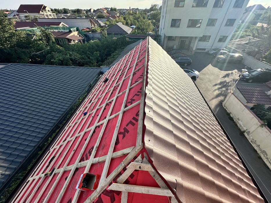 Reparatie Montaj Acoperis  tigla meatalica dulgherie