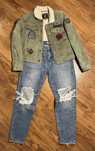 Jeans SuperDry dama