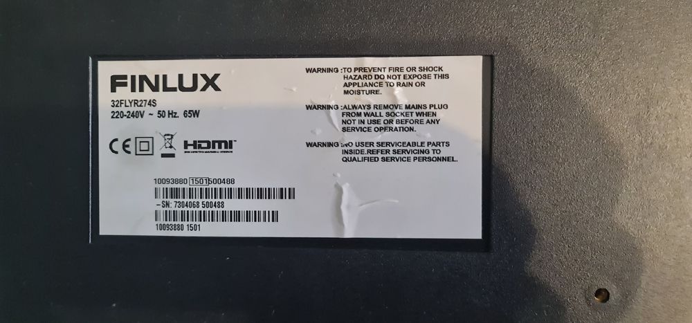 Продавам телевизор FINLUX
32FLYR274S