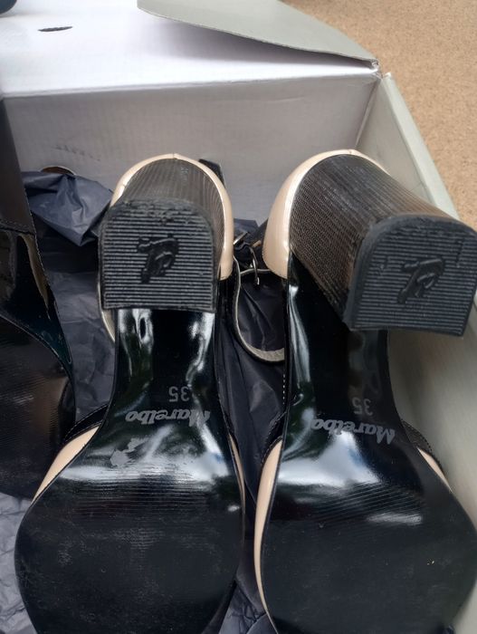 Pantofi piele damă marbelo