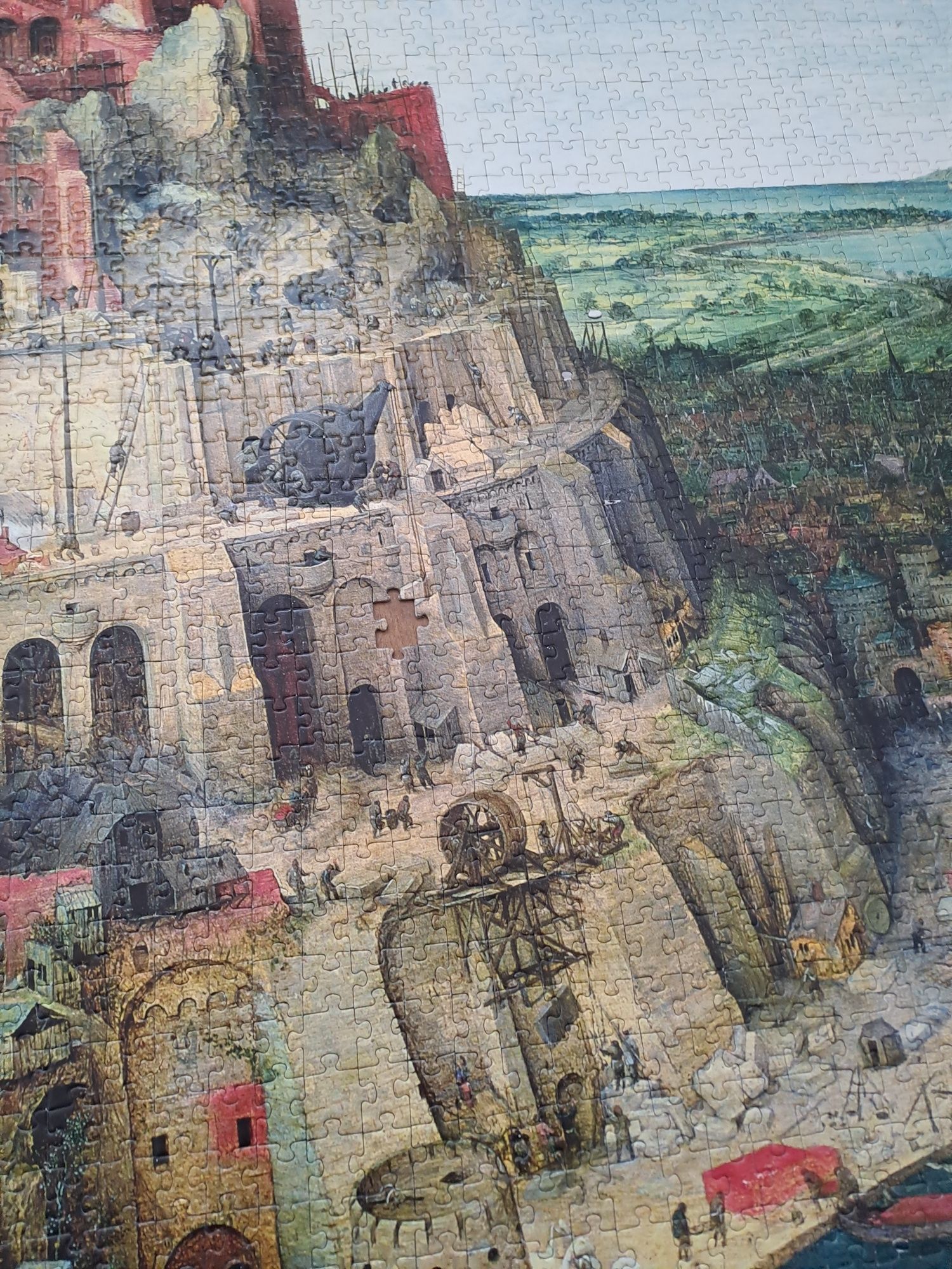 Puzzle 4000 piese Turnul Babel