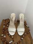 Sandale PRADA Italy toc transparent; Pantofi piele;Șlapi Tory Burch