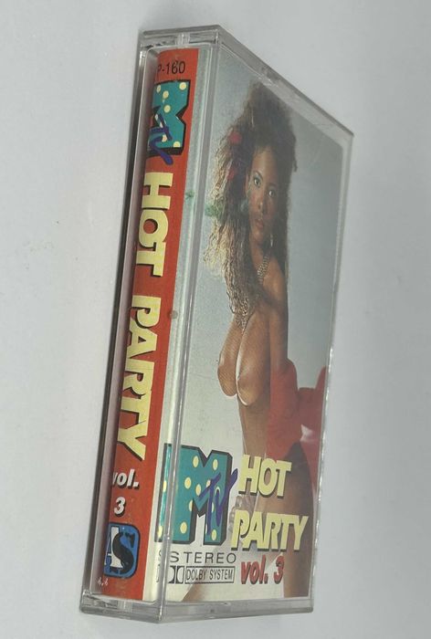 caseta audio,unicat MTV, Hot party, dj bobo, fun factory, capella