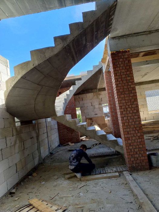 Бетон зиналар ясимиз