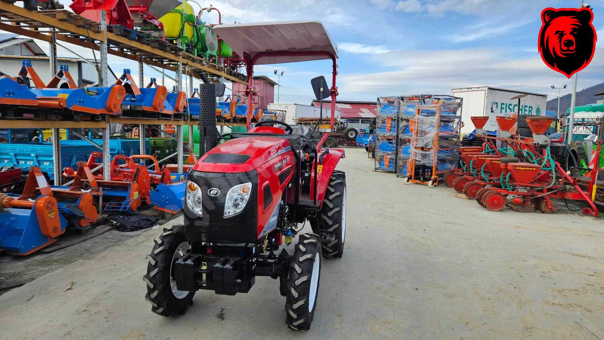 Tractor Jinma nou 25CP cu acoperis cu CIV 4X4