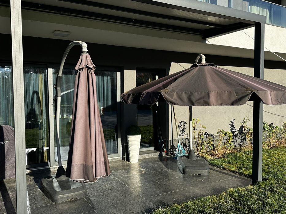 Висящ чадър HAUGESUND Ø300 черен