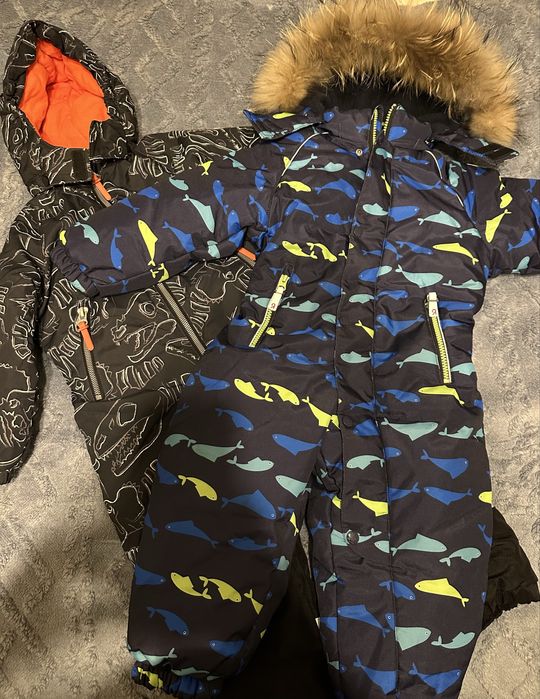 Зимние комбинезоны на мальчика