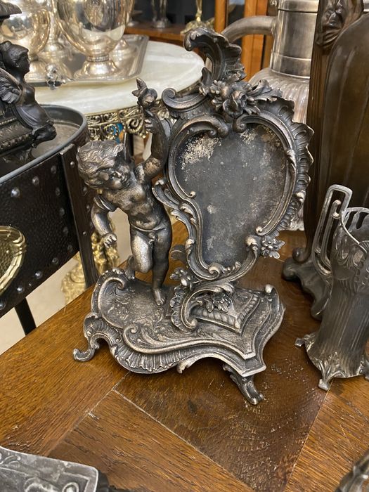 Rama foto bronz/ birou