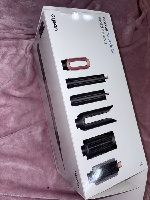 Dyson Airwrap Roz rose trandafir fucsia uscator feon ondulator nou new