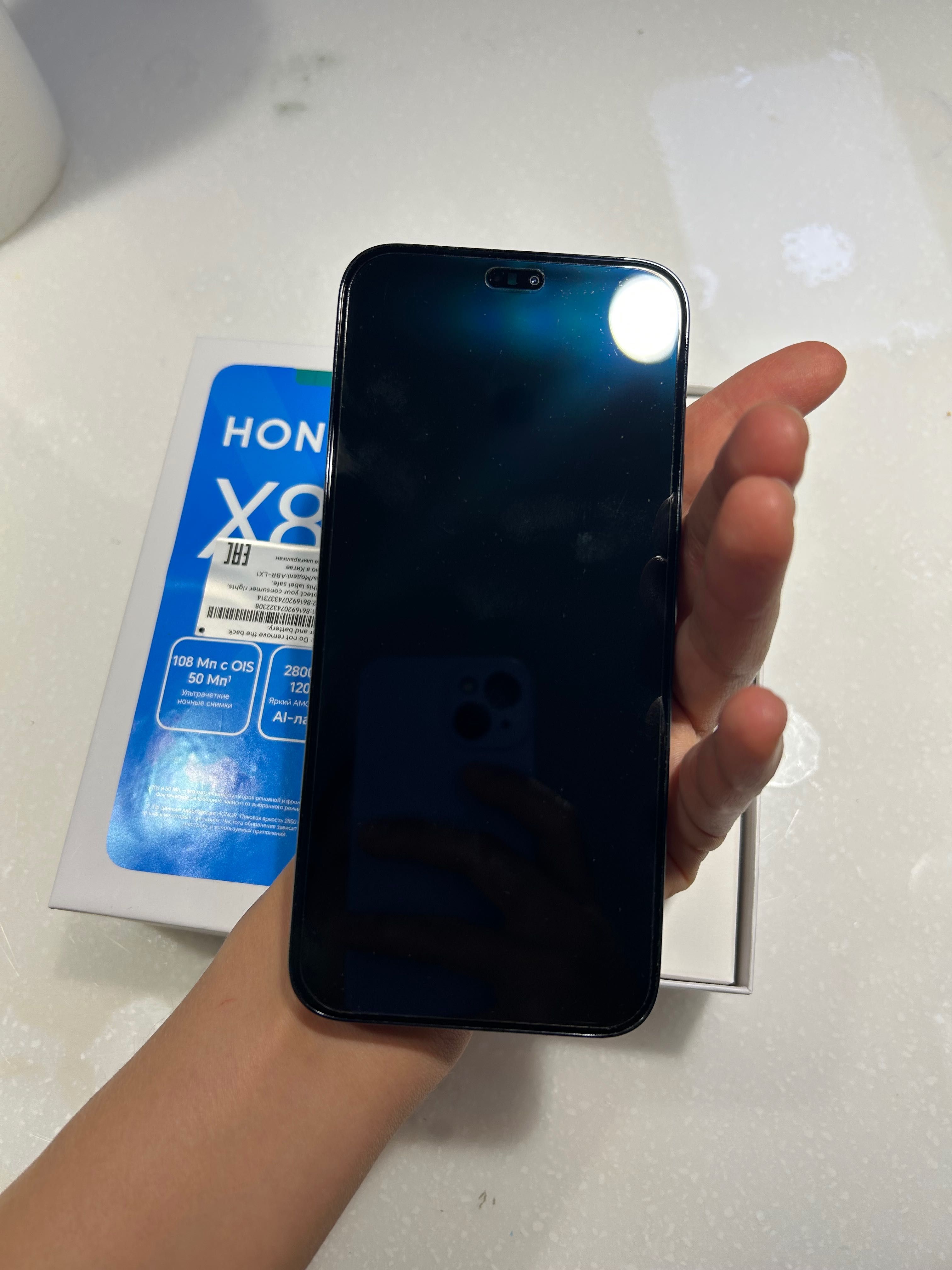Продам HONOR X8c новый (как айфон)