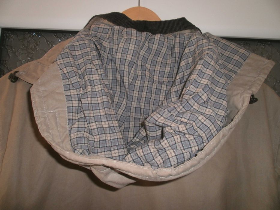 Мъжко яке BARBOUR с качулна,дълго
