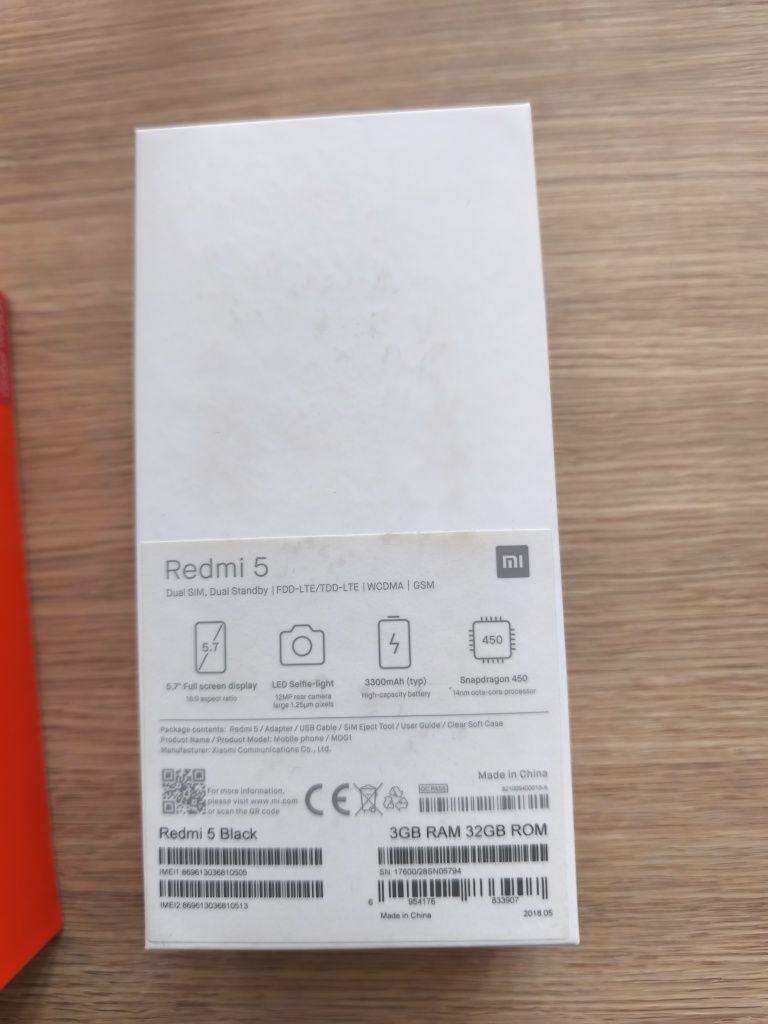 Смартфон Xiaomi Redmi 5