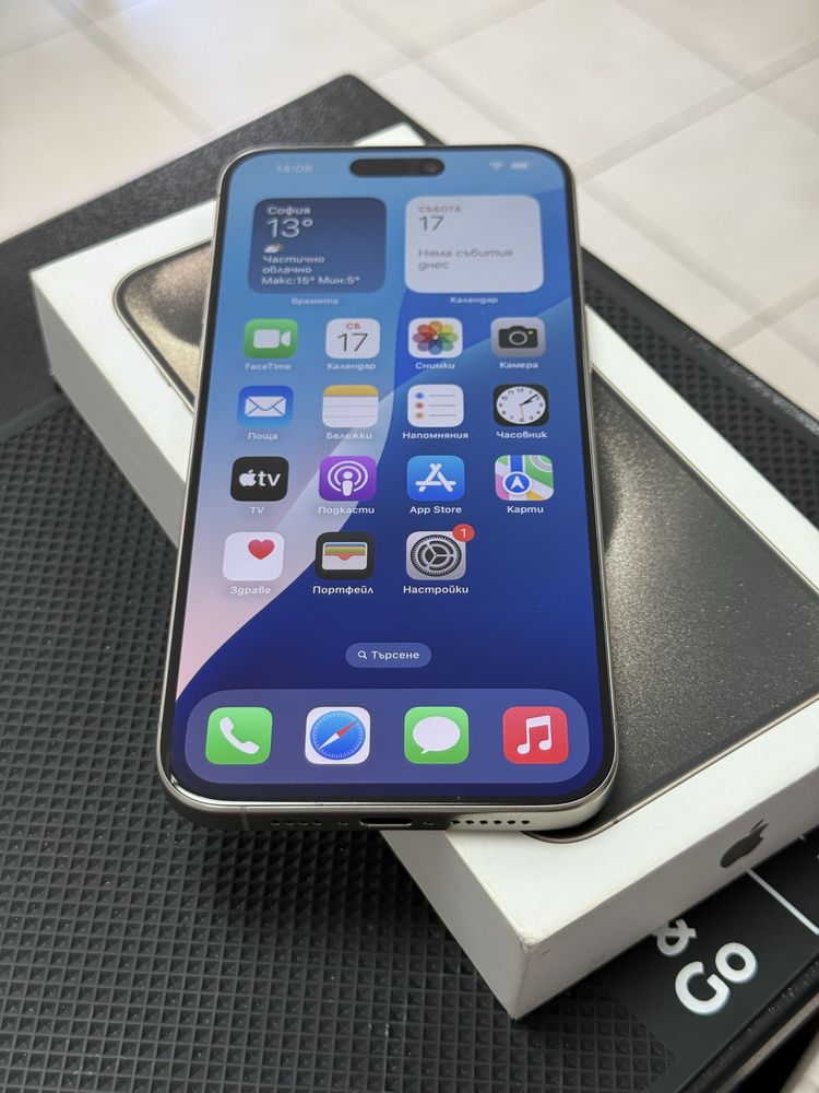 Apple iPhone 15 Pro Max,Natural Titanium,256GB *КатоНов*