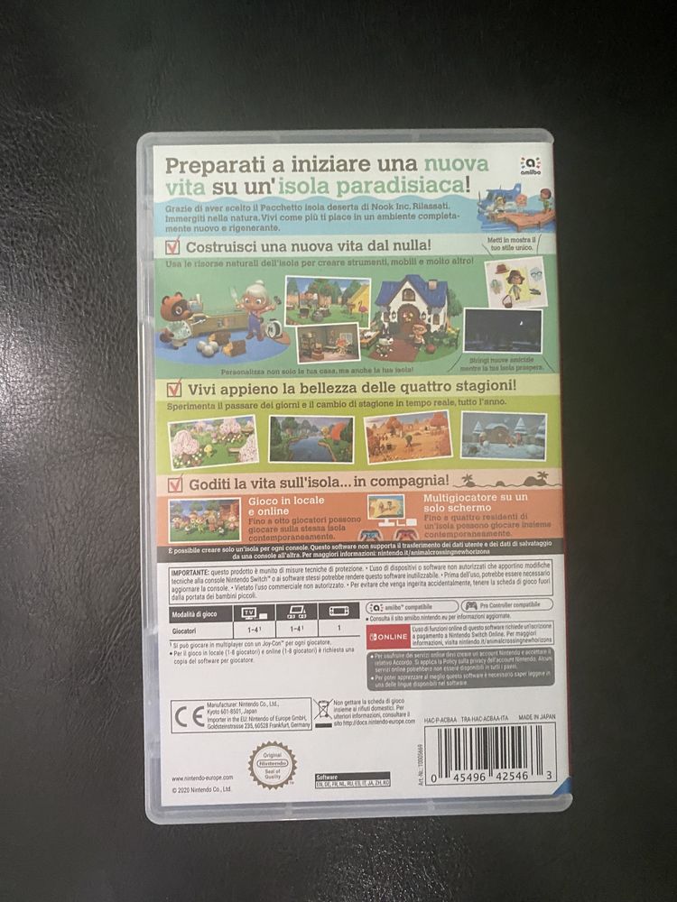 ‼️ Vând Animal Crossing pe Nintendo Switch