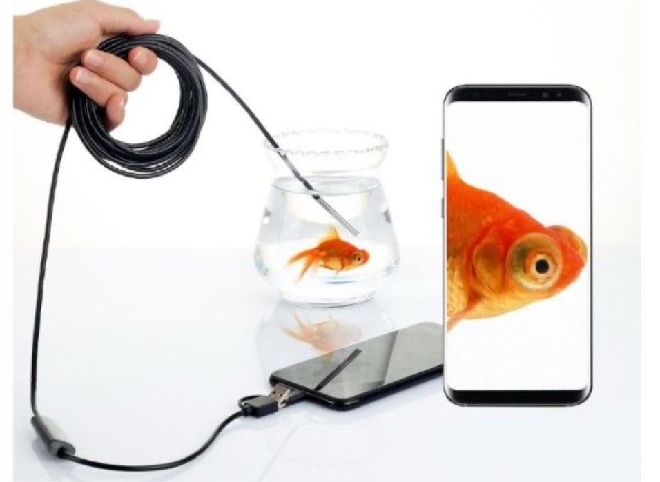 3.9 мм ендоскоп за телефон или лаптоп (и WiFi)-водоустойчив