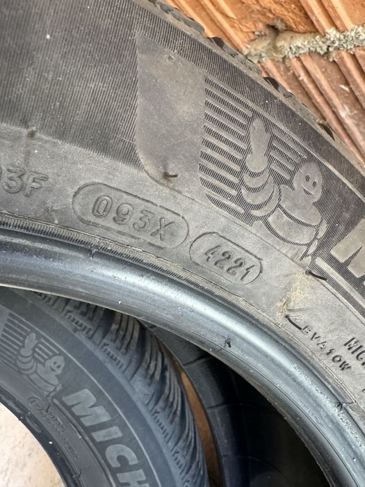 215/55/17  Michelin Alpin 6, iarna , DOT 4221