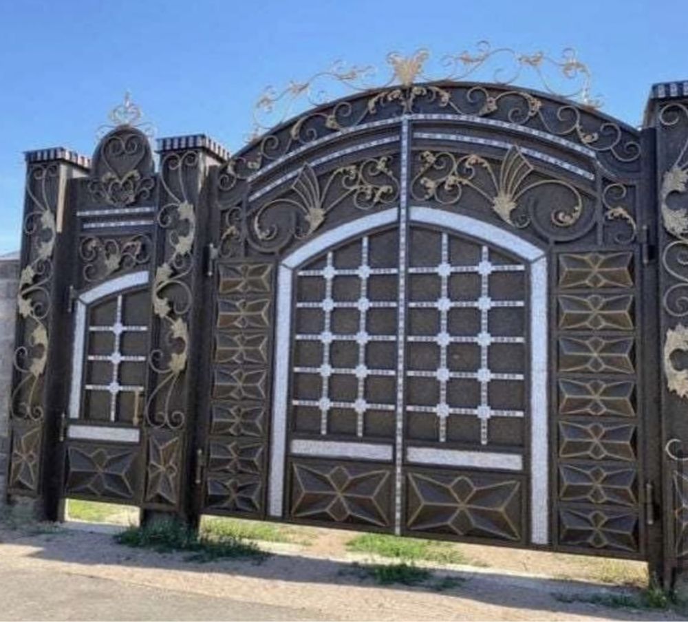 Ворота на заказ Калитка Навес Тапчан Забор Какпа
