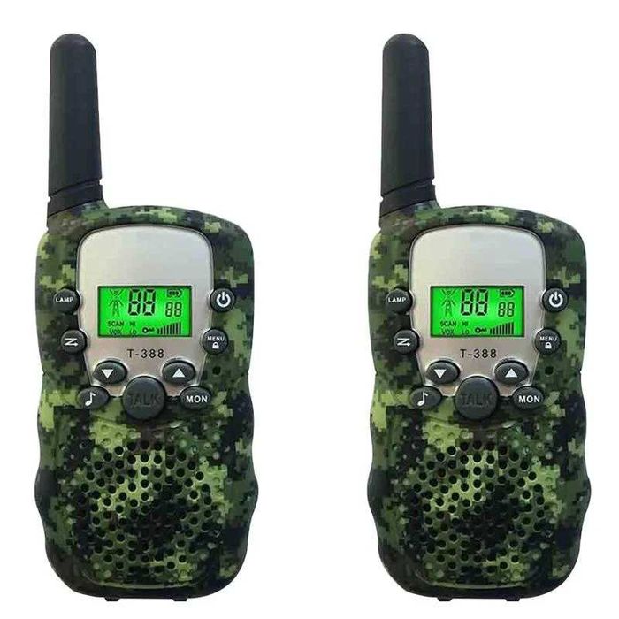 Walkie Talkie
Set 2 statii emisie receptie, 8 canale