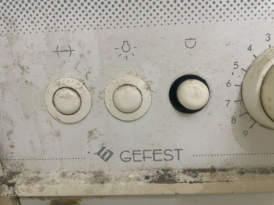 Газовая плита гефест в рабочем состоянее