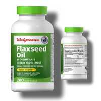 Omega 3-6-9, 1300 мг Flaxseed oil  Льняное масло 200 капс Америка