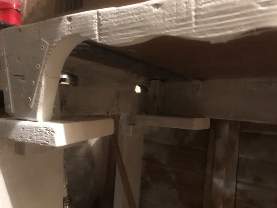 Vand birou unicat handmade facut din lemn reciclat!