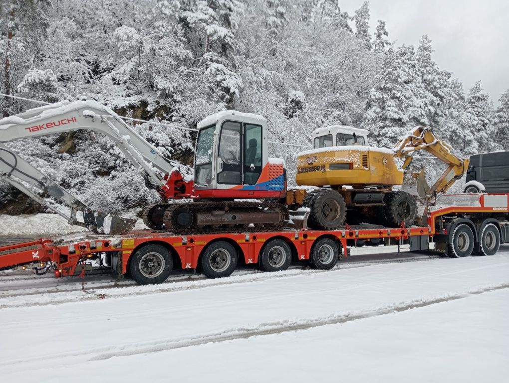 Transport basculabil/ închirieri utilaje/macara