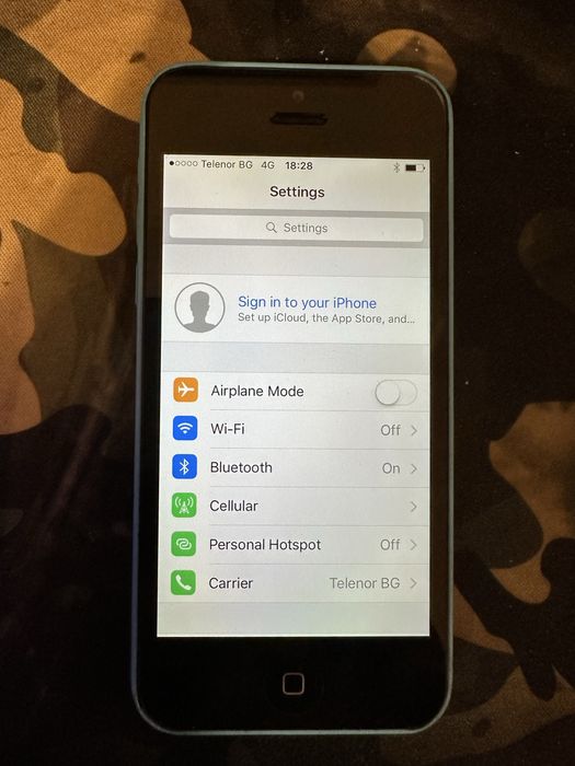 iPhone 5C 16GB – отключен, всички оператори, добро състояние