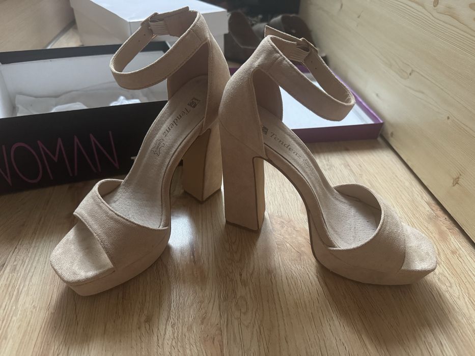 Дамски обувки на ток различни модели 37-39 номер