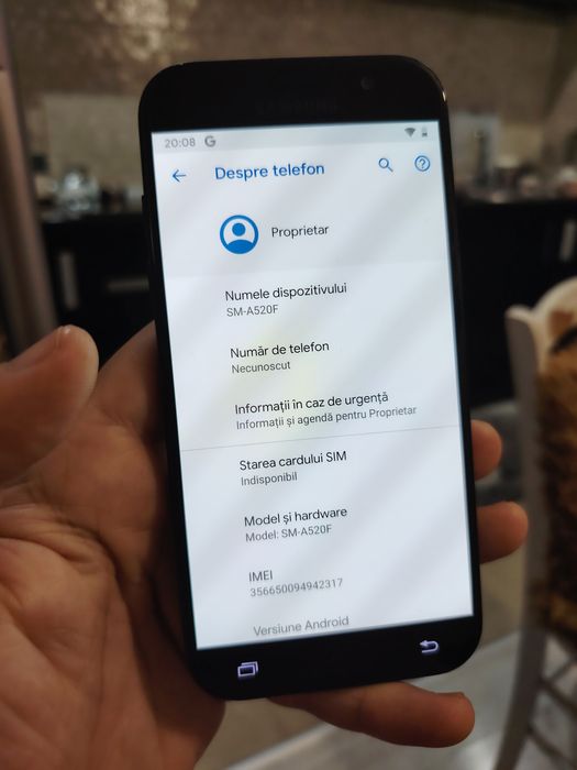Samsung Galaxy A5 2017 Display Original Android 9