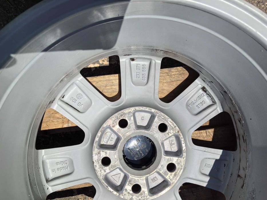 15 цола 5 х 112 мм Фолксваген - Оригинал - 6,5 Инча / ЕТ 50