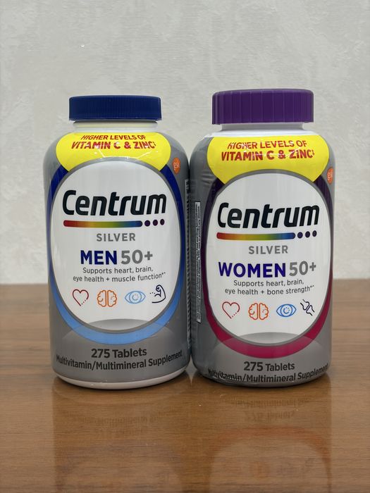 Multivitamin/Multimineral Vitamin C & Zinc centrum 50+
