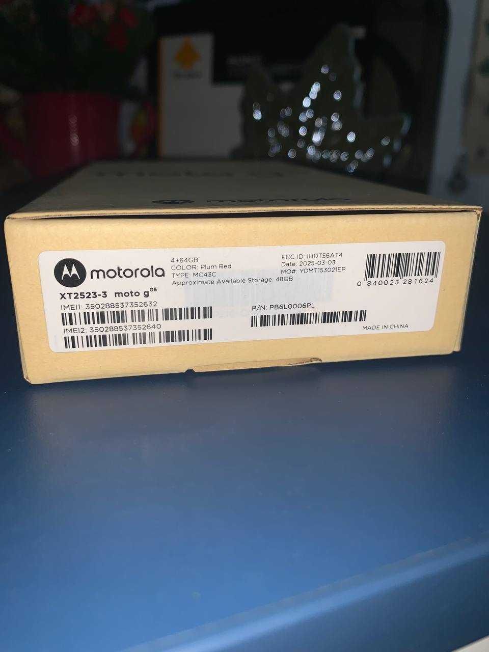 Оригинален и нов телефон Motorola Moto g05