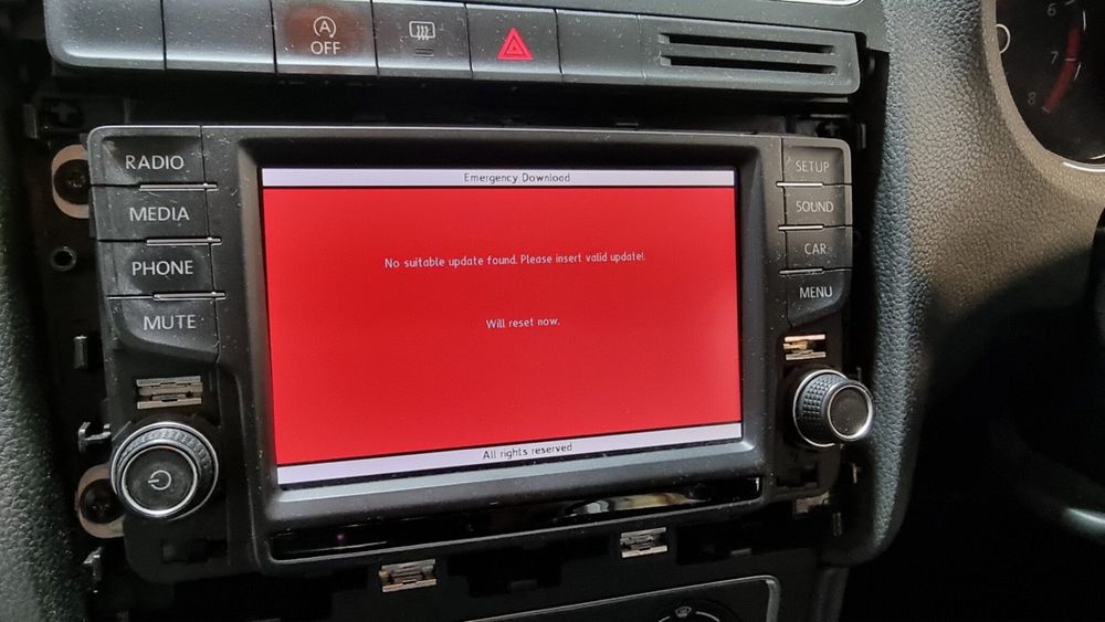 Reparatie repar Navigatie VW Audi Skoda Seat MMI MIB RNS