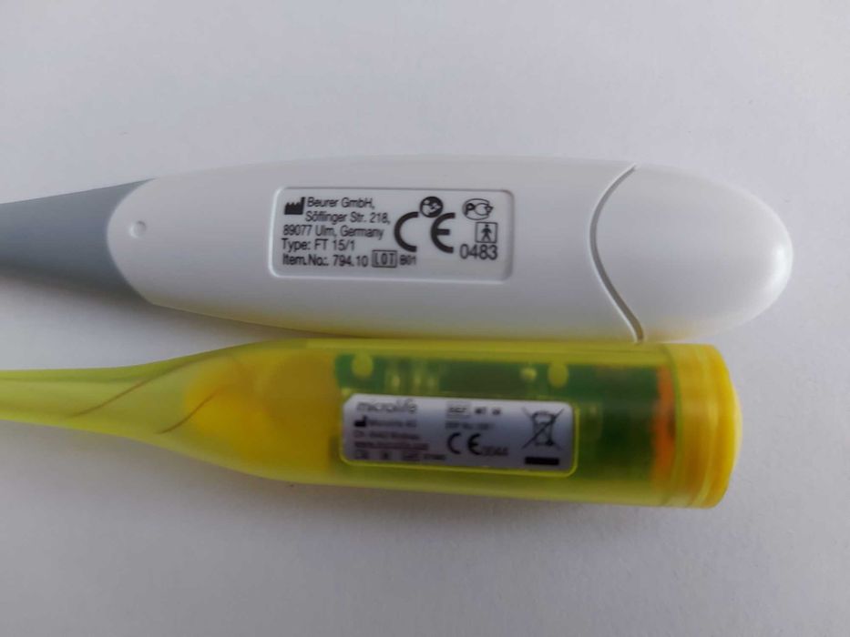 Vand doua termometre electronice Beurer + Microlife (folosite)