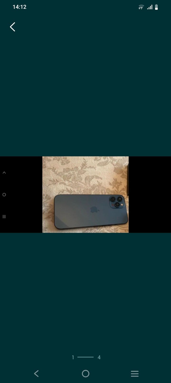Iphone 12 pro max 128