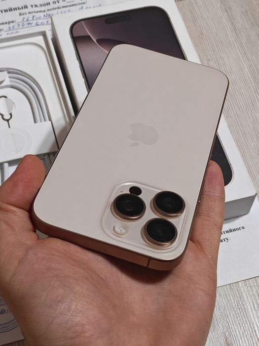 iPhone 16 Pro Max 256 gb akb 100