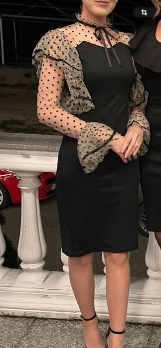 Rochie neagra eleganta