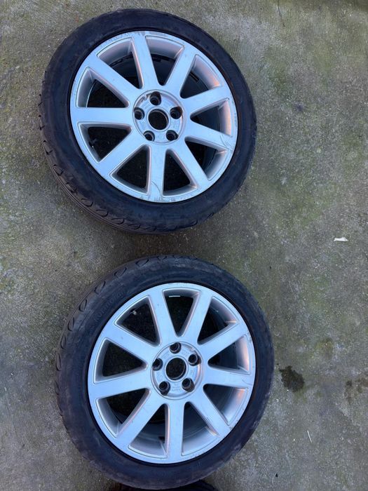 Vând anvelope audi 225/45/r17 prindere 5×112 mai multe detalii in priv