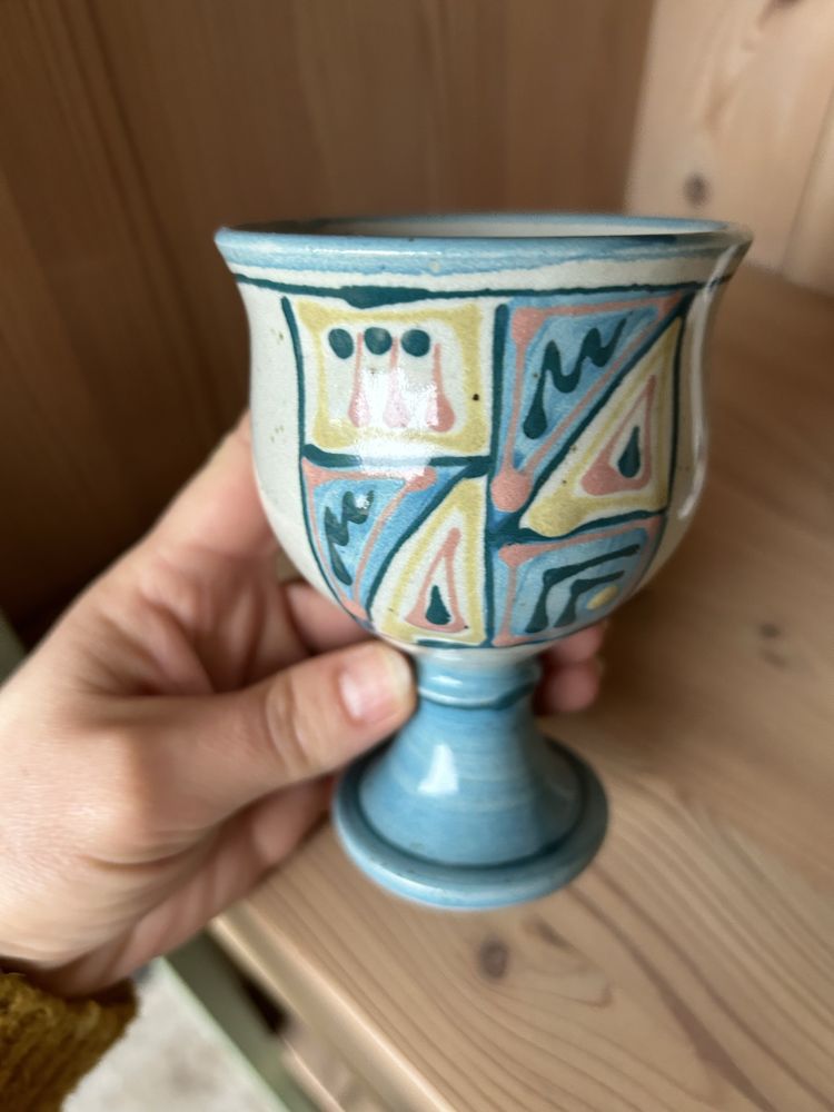 Bol ceramica hand made pictat manual